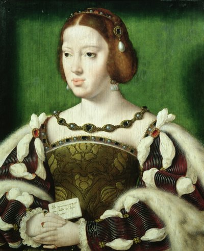 Königin Eleonore von Frankreich von Joos van Cleve